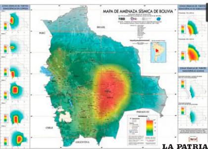 Amenazas por fallas geológicas en Bolivia /ftp.eldeber.com.bo