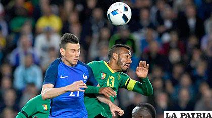 La acción del partido en el cual Francia venció a Camerún /epimg.net