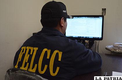 Personal de la Felcc ya trabaja en el patrullaje cibernético