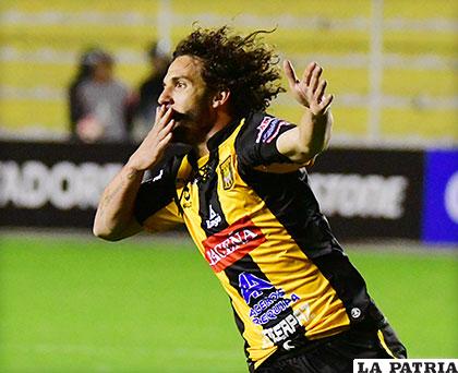 Fernando Marteli fue autor de un golazo de tiro libre /APG