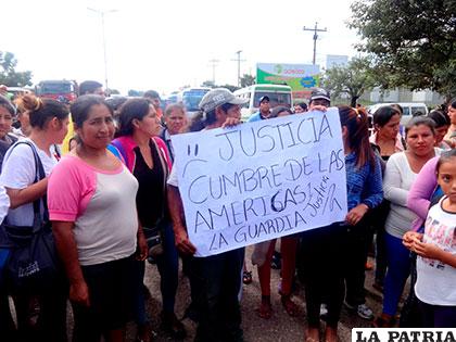 Los vecinos protestaron en Santa Cruz contra la inseguridad de los menores