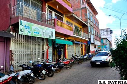 Tiendas cerradas a consecuencia de la crisis en Cobija /erbol.com.bo
