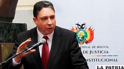 Ministro de Justicia, Héctor Arce /ANF
