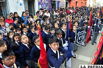 Los estudiantes del 