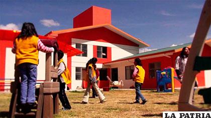 Albergue donde fue trasladada la niña /ANF