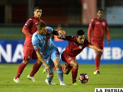 La acción del partido donde Arsenal superó a Juan Áurich