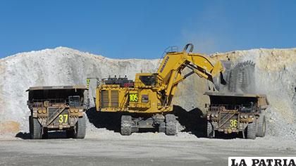 La minería moderna, asegura con su producción, rendimiento efectivo