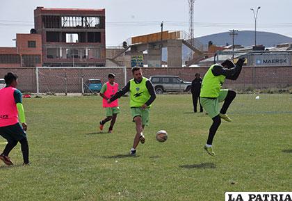 Ayer solo volvieron al entrenamiento los jugadores que no jugaron ante Petrolero