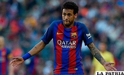 Neymar es una de las figuras del Barcelona español /latribuna.hn
