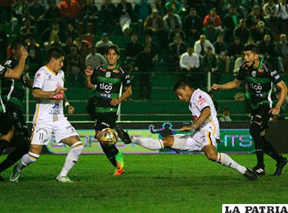 En la ida venció Oriente Petrolero 3-1 en Santa Cruz el 10/05/2017 /APG