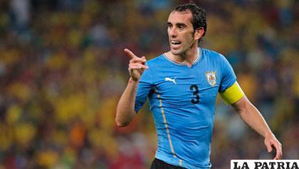 Godín, debido a su lesión, no podrá jugar los partidos amistosos con su selección /cloudfront.net
