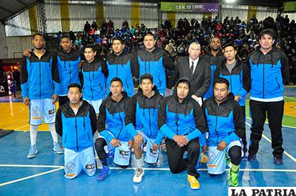 El equipo de CAN que logró su primer triunfo en el presente torneo