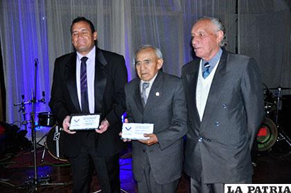 Freddy Cossío, Armando Escóbar y Nicolás Pidcova