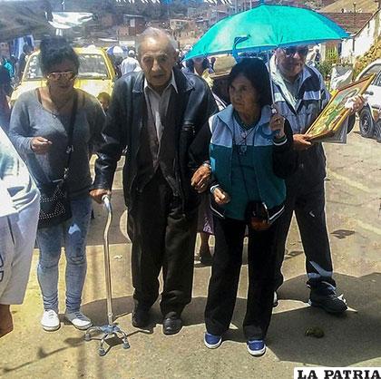 El pasado 19 de marzo, asistió por última vez a la misa de aniversario del club San José