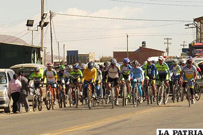 Primera fecha del interclubes contó con casi medio centenar de ciclistas