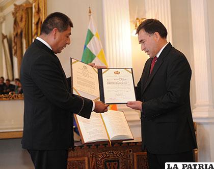 Quintana fungirá funciones como nuevo embajador de Bolivia en Cuba /APG