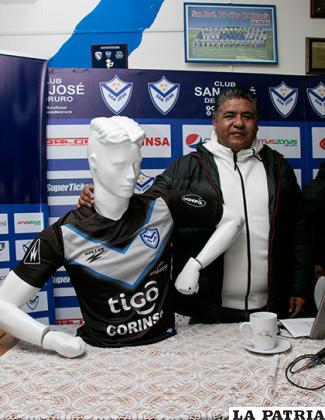 La camiseta de colección para los hinchas del equipo 