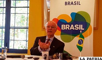 El embajador de Brasil informa sobre la demanda que se tiene de gas /ANF