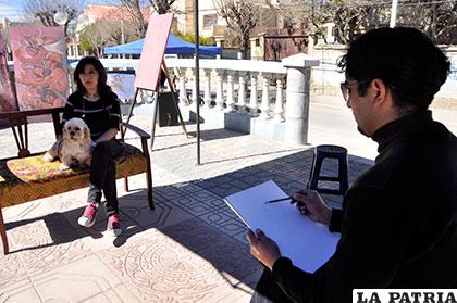 Artistas plásticos llegarán a Oruro para dibujar /Archivo