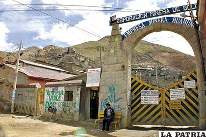 La Empresa Minera Huanuni es una de las entidades estatales más grande de Bolivia /Archivo