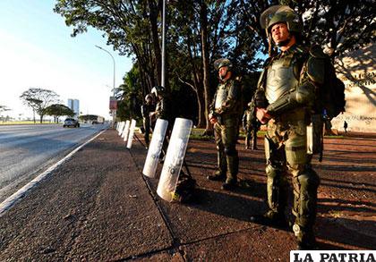 Militares fueron retirados de las calles de Brasil por orden de Temer /AFP