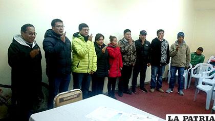 Nuevos dirigentes de la Federación Boliviana de Ciclismo