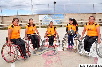 Las integrantes de Rodantes, serán parte del torneo de baloncesto