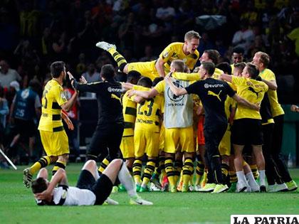 La felicidad invade a los jugadores del Dortmund /eurosport.com