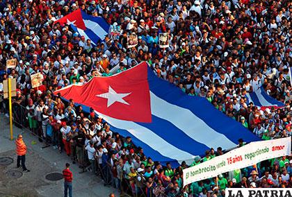 La celebración, una de las más multitudinarias que tienen lugar en Cuba cada año