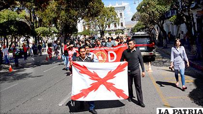 Ayer se cumplió el cuarto día de paro cívico en la capital del Estado