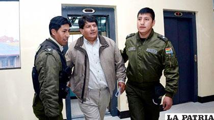 El ex alcalde de El Alto, Edgar Patana ya tenía detención preventiva /Archivo/Correo del Sur