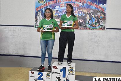 Nicol Rafael, ocupó el primer puesto en el torneo nacional que se desarrolló en Oruro