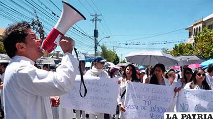 Médicos se movilizaron durante  47 días por la abrogación del nuevo Código Penal /ANF