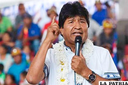 El Presidente del Estado, Evo Morales    /Prensa Latina
