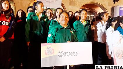 Oruro dijo presente en la inauguración de los Judejut 2018 /Boris Sotes