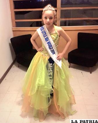 Orietta Valverde Hidalgo, Miss Little Sea World 2018 /Orietta Hidalgo