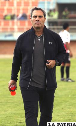 Edgardo Malvestiti, entrenador de Nacional Potosí