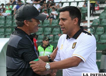 Clausen y Farías, se volverán a encontrar en el partido de esta tarde /APG