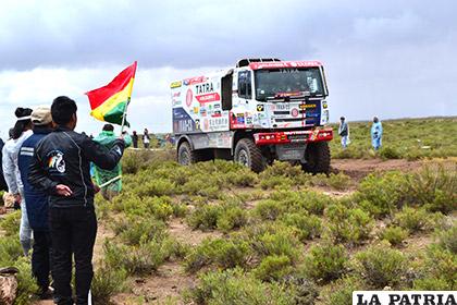 Culluri fue uno de los puntos donde el Dakar 2018 pasó por Oruro