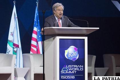 El secretario general de la Organización de Naciones Unidas (ONU), António Guterres /informe21.com