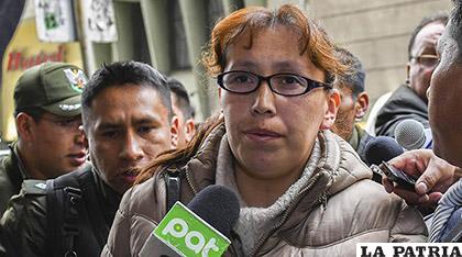 La juez anticorrupción Cinthia Delgadillo continúa aprehendida por el caso consorcio de abogados  /LA PRENSA