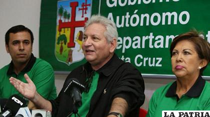 Gobernador de Santa Cruz, Rubén Costas /@RubenCostasA