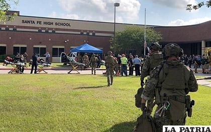 El tiroteo ocurrió este viernes en una escuela de Santa Fe (Texas), donde murieron 10 personas