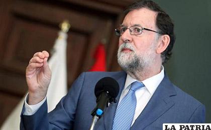 El presidente del gobierno español, Mariano Rajoy /elnortedecastilla.es