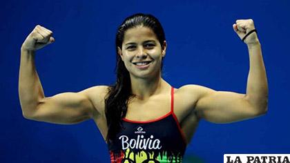 La nadadora Karen Tórrez espera lograr medalla para Bolivia /erbol.com