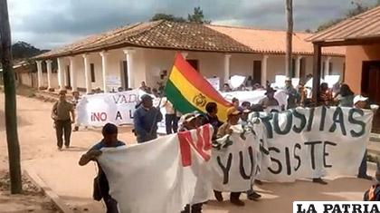 Resistencia contra la hidroeléctrica Rositas /ANF