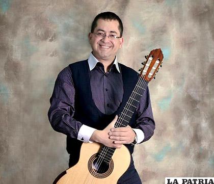 Marcos Puña brindará concierto en el auditorio del Instituto 