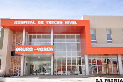 El hospital Oruro-Corea iniciará su segunda fase de construcción en 2019 /Archivo