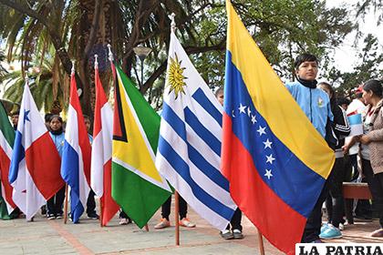 15 países en competencia /cochabamba2018.bo