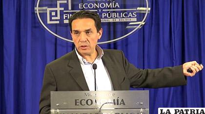 El ministro de Economía, Mario Guillén /Noticias de último momento
